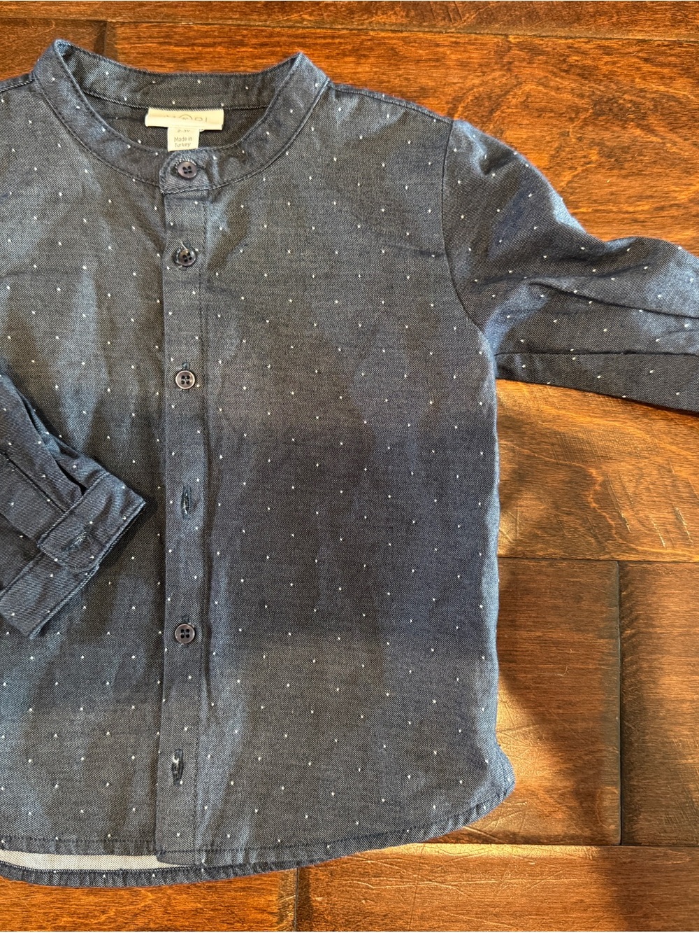 Baby Mori 2T button up